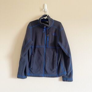 The north face fleece film zip boys size small